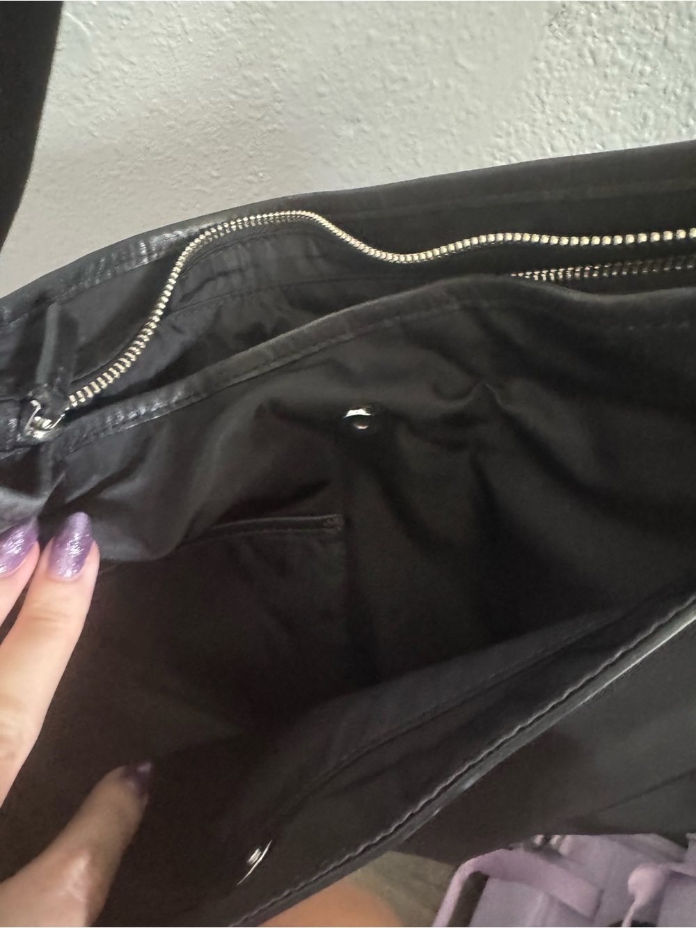Tumi Black Crossbody Bag with Front Pockets - Picture 10 of 12